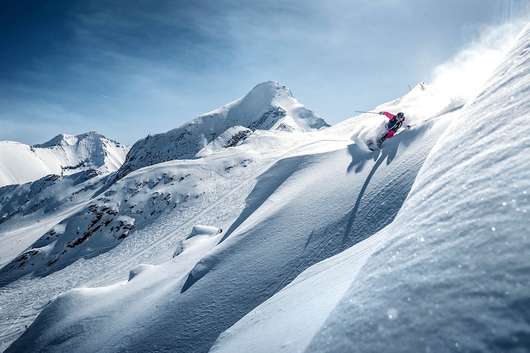 stunning skiing routes