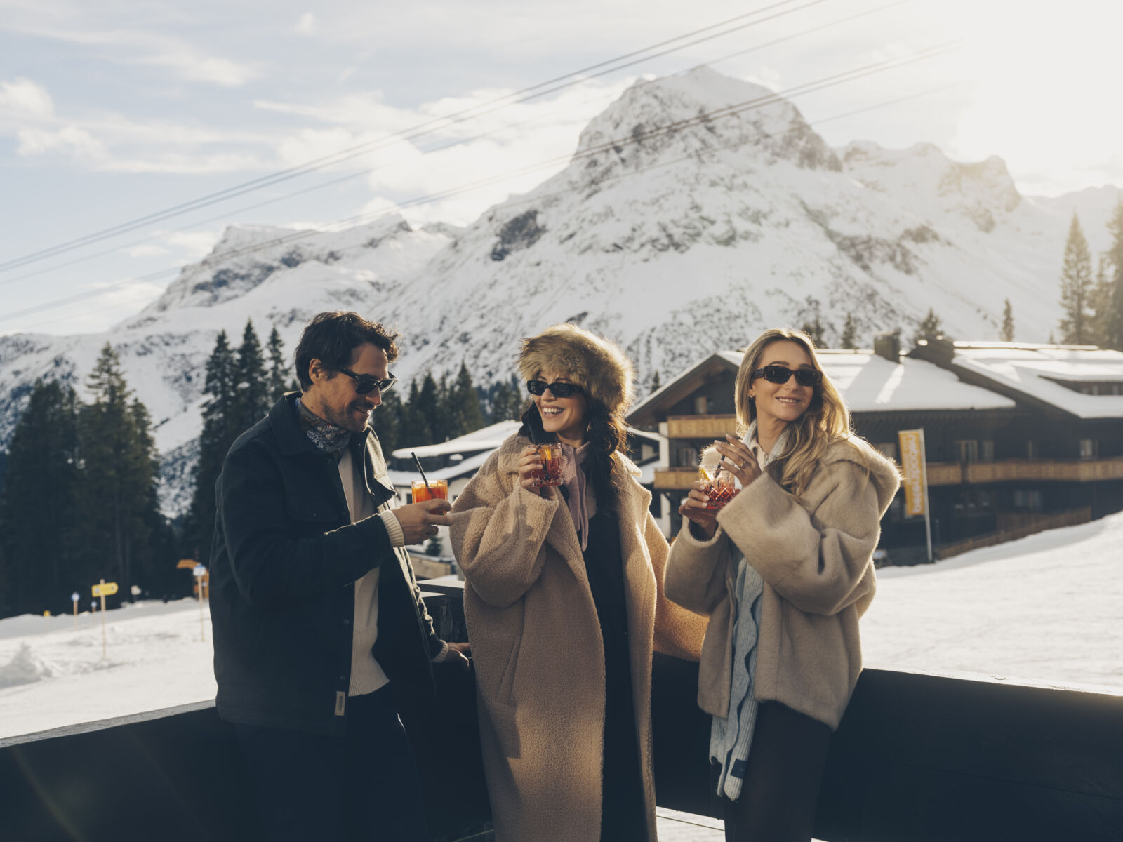 Luxury ski resort in Austria’s Arlberg region with premium alpine slopes and scenery