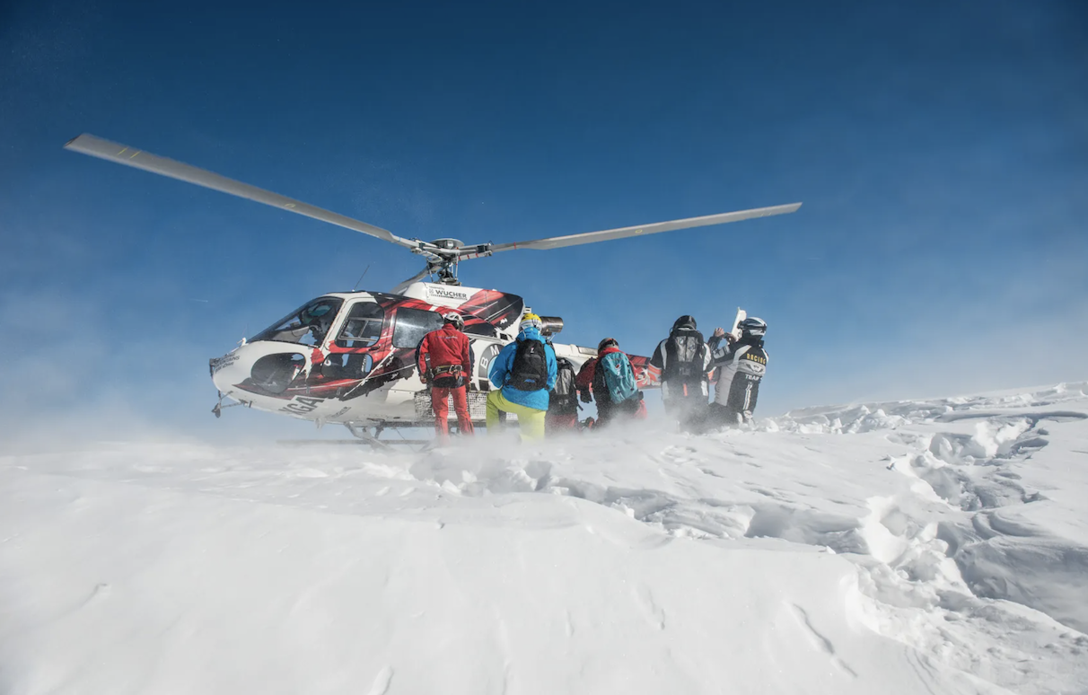 Heliskiing in Austria